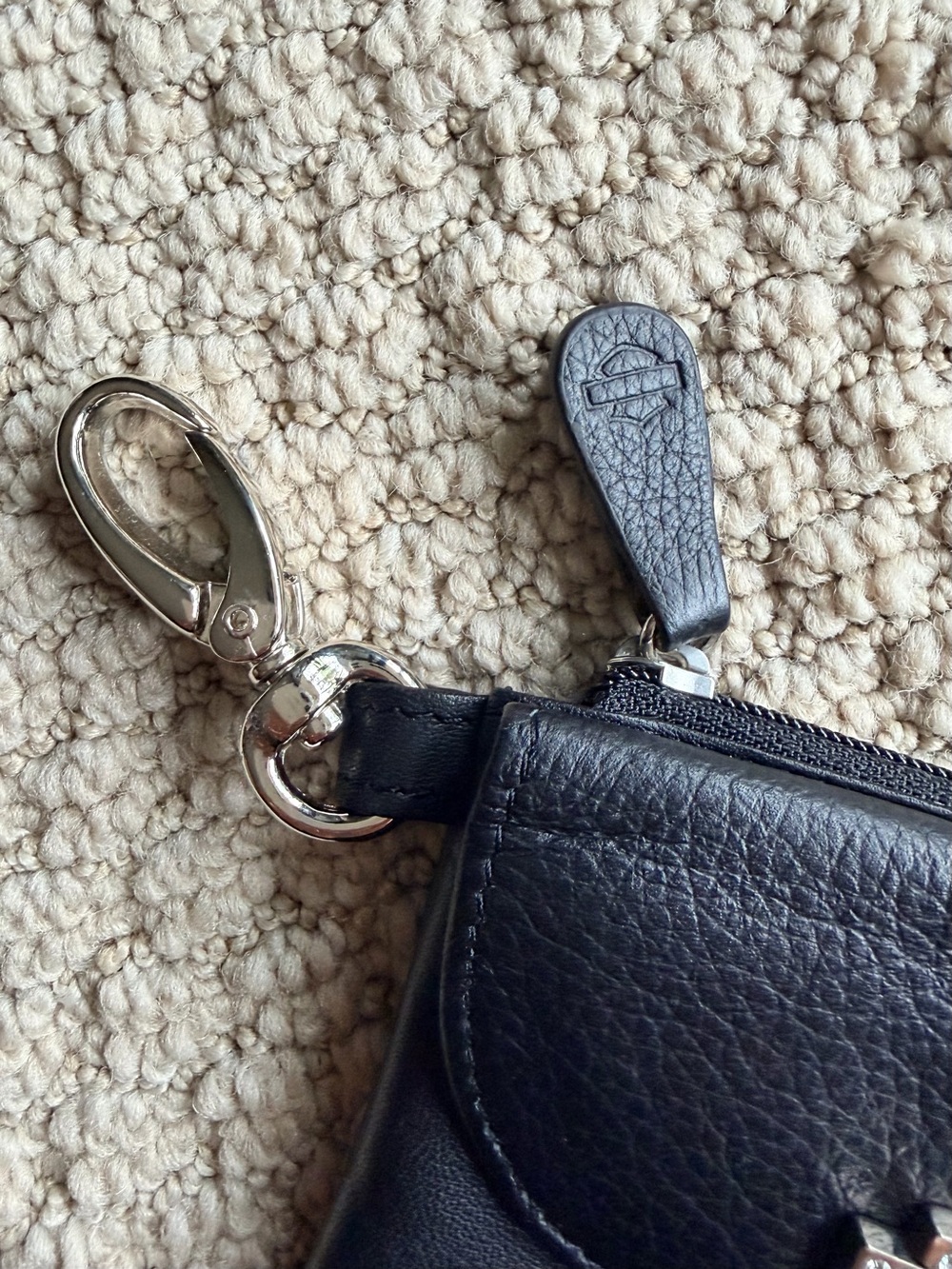 Harley-Davidson Genuine Leather Coin/Card Pouch - Picture 5 of 7